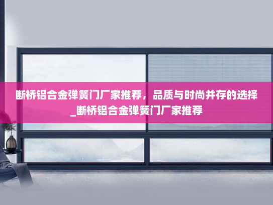 断桥铝合金弹簧门厂家推荐，品质与时尚并存的选择_断桥铝合金弹簧门厂家推荐