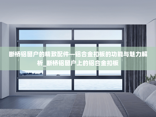 断桥铝窗户的精致配件—铝合金扣板的功能与魅力解析_断桥铝窗户上的铝合金扣板