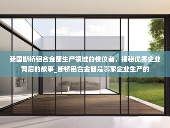 我国断桥铝合金窗生产领域的佼佼者，揭秘优秀企业背后的故事_断桥铝合金窗是哪家企业生产的